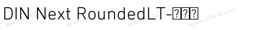 DIN Next RoundedLT字体转换
